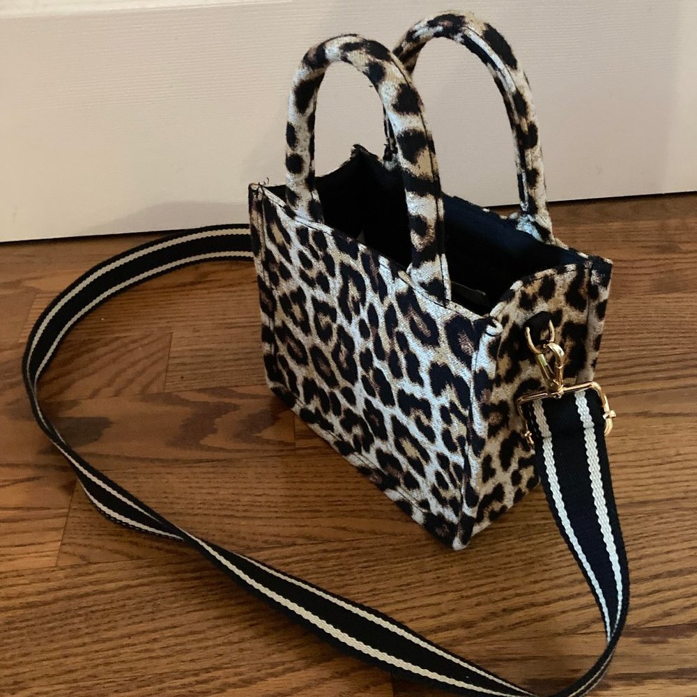 H&M Leopard Print Handbag